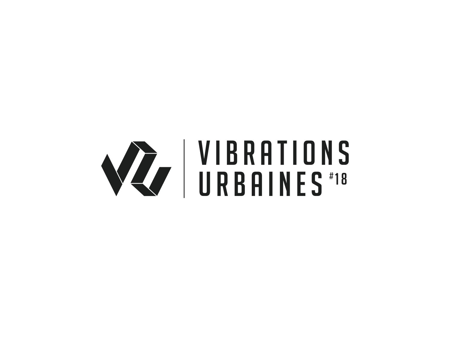 Création de logo Vibration urbaine | Bordeaux loic hermer Graphiste Webdesigner